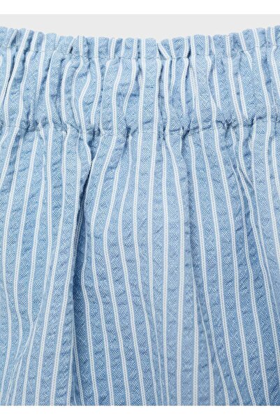 MANGO Baby Çizgili koton etek