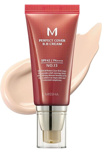 Missha M Perfect Cover BB Cream No.13 Bright Beige - Fair with Cool Undertone SPF 42 PA +++