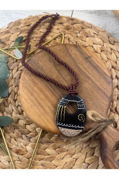 SEDEF TAKI Dövme model işlemeli tarz kolye