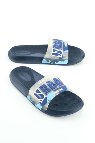 GEZER Men's Summer Pu Wet Floor Ev Bathroom Garden Pool Slippers