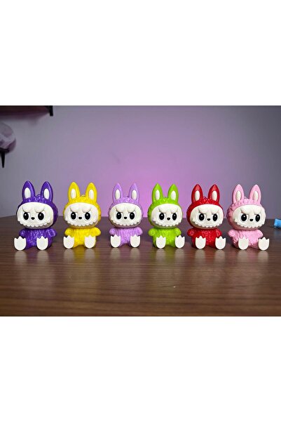 tekmation مجسم لابوبو مفاجأة اللون، مجسم لابوبو 12 سم (1 قطعة)