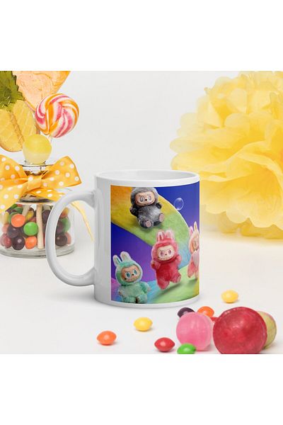 Intisimo Ceramic mug, LABUBU, The Monsters Big Into Energy, 330ml