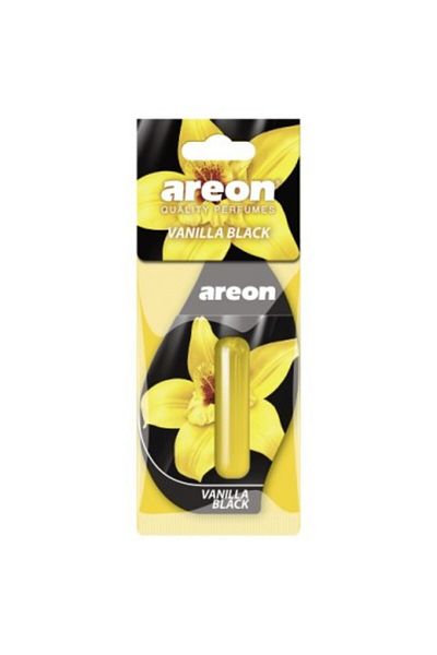 Areon Liquid Vanilla Black Car Air Freshener 5ml