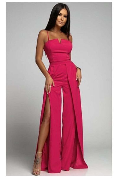 ADA MODA Elegant jumpsuit with straps