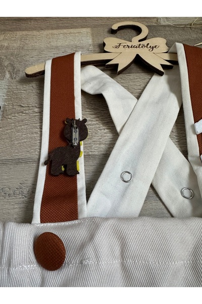 Feriatolye Safari Concept with Giraffe Figure 1 Year Birthday