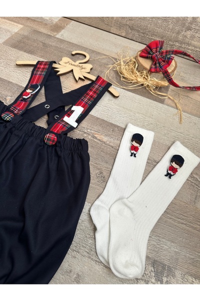 Feriatolye Lead Soldier Concept 1 Year Old Birthday Salopeti