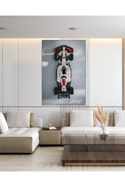 Yzc Store Honda - F1 Tablo - Formüla 1 Yarış Arabası Tablo - Araba Kanvas Tablo