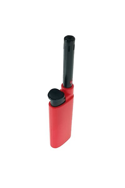 OEM Brichetă cu gaz, BRC00026 Roșie, reîncărcabilă, pentru aprinderea focului, roșie