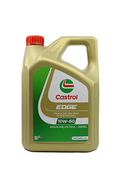 CASTROL Edge 10w60 4 Lt Tam Sentetik Motor Yağı