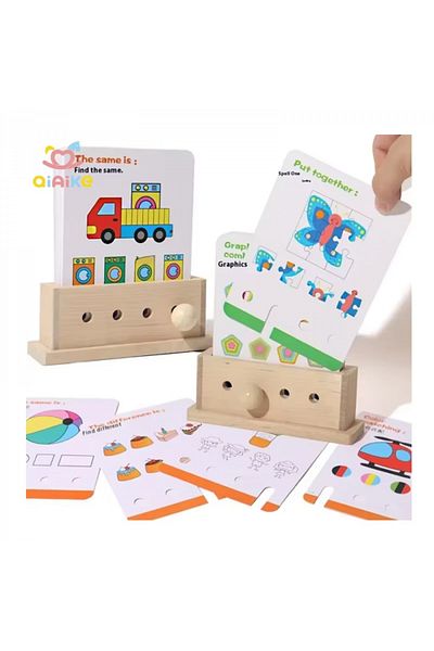 Qiaike Think and Match. Logical Montessori Challenges