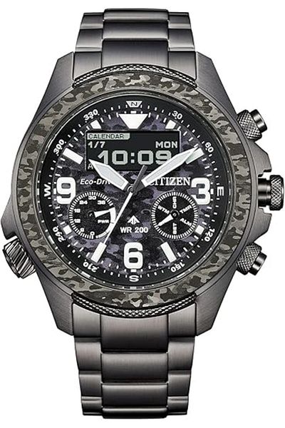 Citizen Ceas Barbati, Citizen, Promaster Land JV1008-63E, Set cu Bratara suplimentara
