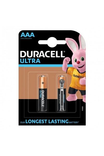 Duracell R3 Ultra, baterii alcaline AAAK2, 2 buc.