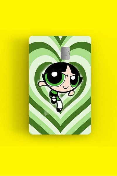 MS Major Selection Buttercup Printed Credit Card Sticker Coating