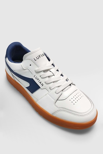 Lufian 111230256 Jake Sneaker Men's Leather Shoes White