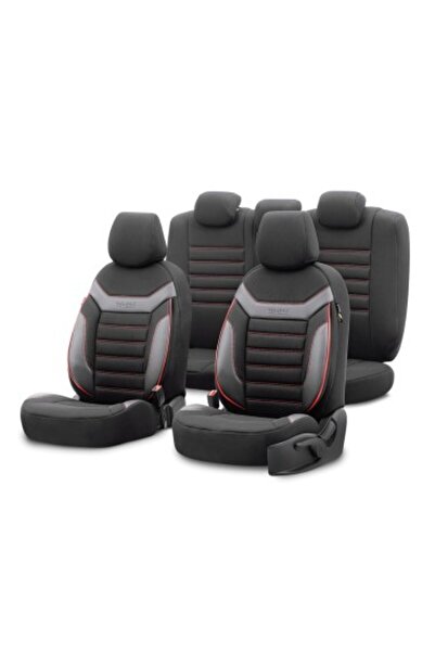 Umbrella Set de huse individuale pentru scaune roșii, umbrelă