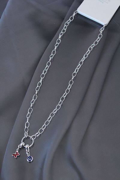 BESKAR New Season Red Butterfly Necklace