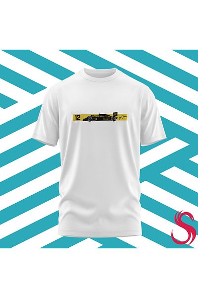 Scudetto T-Shirt Aytron Senna Lotus Unisex T-Shirt