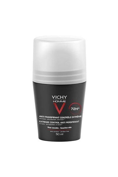 Vichy مزيل العرق ومضاد للتعرق لمدة 72 ساعة من Homme – 50 مل