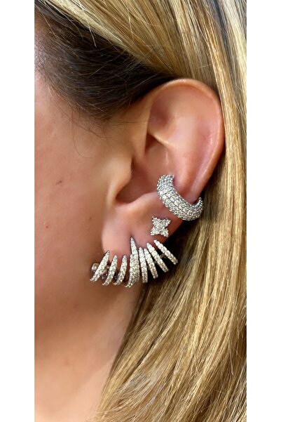 Store Diva Charm Dualis Silver Küpe