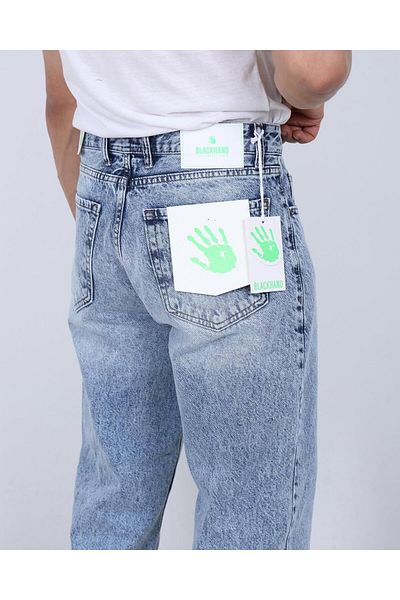 Z1MAN Blue Baggy Pants