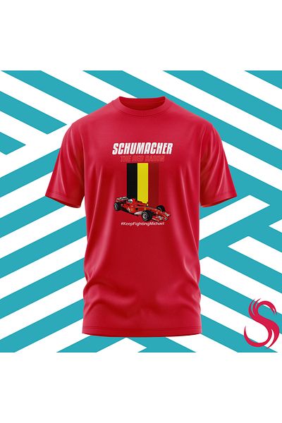 Scudetto T-Shirt Michael Schumacher Red Baron V1 Unisex Tee