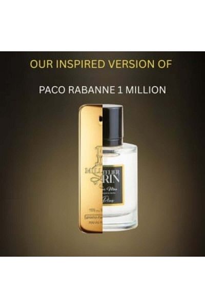 LATELİER ERİN Apa de parfum L’Atelier ERIN M15, 50 ml, pentru barbati, inspirat din 1 Million