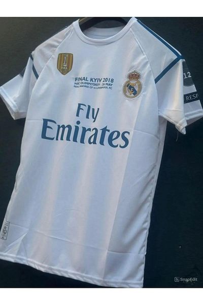 yenteks Sergio Ramos Real.Madrid.2018 Τζέρσεϊ για ενήλικες σεζόν