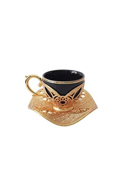 E orient Türk Kahvesi Sunum Seti Metal Kahve Fincan Takımı Arap Kahve Fincanı