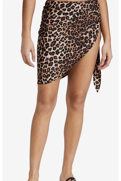ÖrgüYastik Leopard Pattern Inner Pareo 150X50