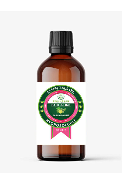 DellArt Basilico & Lime, Ulei Parfumat Hidrosolubil, 30 ml, Fountain of Youth