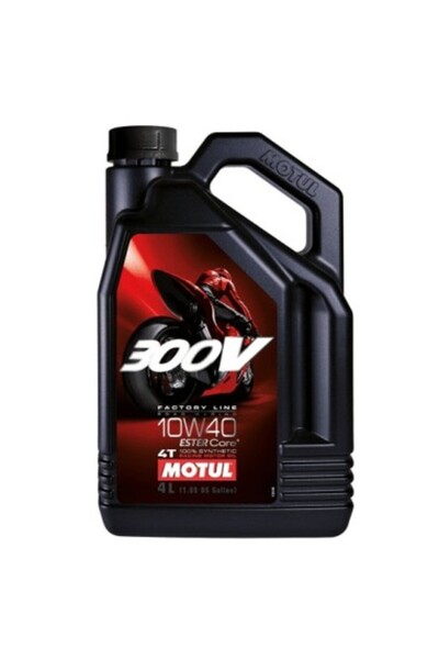 Motul 300V FL Λάδι Κινητήρα Μοτοσικλέτας για Αγώνες Δρόμου 10W40 4L