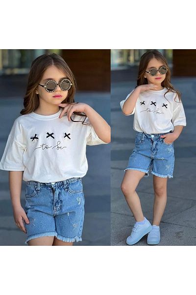 bakk baby Girl's shorts suit