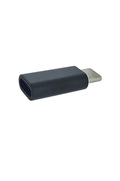 MaxLife Naturals Maxlife 94076 adapter from lightning port female to USB-C male, in blister, black