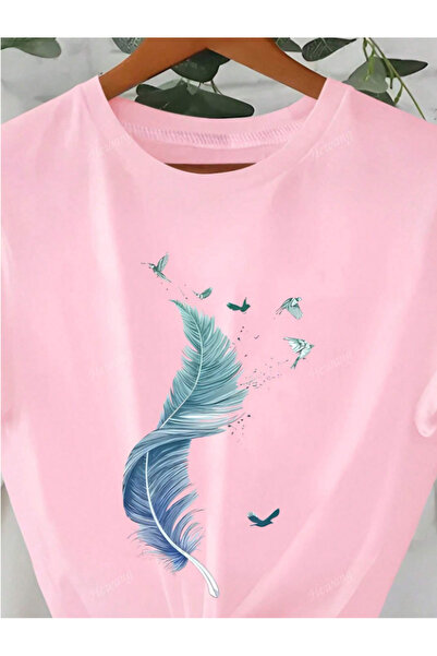 Framgan Tricou din bumbac cu mânecă scurtă, cu imprimeu personalizat, pentru ...