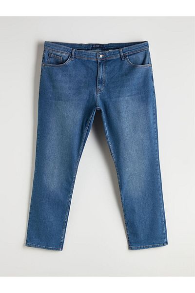 LC Waikiki New Season Big Size 779 Regular Fit Men's Jean Trousers - S5Rr85Z8