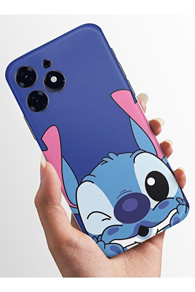 TECNO Spark 10 Pro Kılıf Kamera Korumalı Baskılı Silikon Kapak - stitch