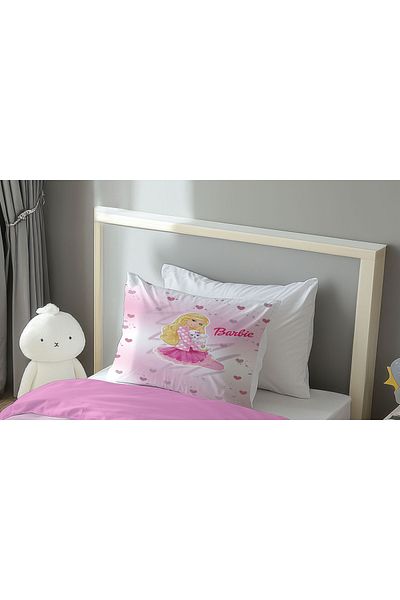 Şen Dekorasyon Barbi Kids Pillow Case