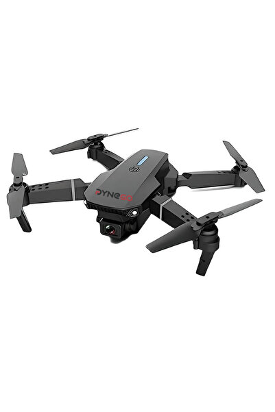 Dynego E88 4k Hd Çift Kameralı App Kontrol Wifi Katlanabilir Drone Siyah
