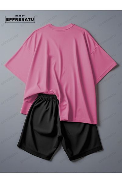 EFFRENATU T-Shirt and Shorts Set with Great Colors and Prints. Available in Plus Sizes