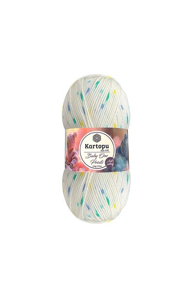 Kartopu Baby One Prints 100% Anti-Pilling Baby Thread B2522