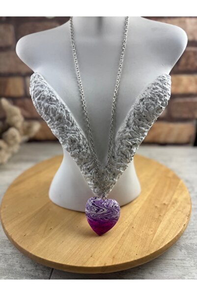 SEDEF TAKI Kalpli uzun zincir kolye