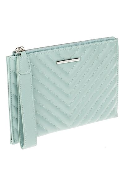 OEM Poseta Dama Verde Menta cu Maner 23x1x15cm