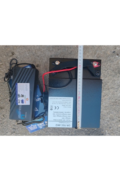 ORTEC 60V 20AH Lityum LiFePO4 Elektrikli Motosiklet Aküsü vs1 uyumlu 5 akülü