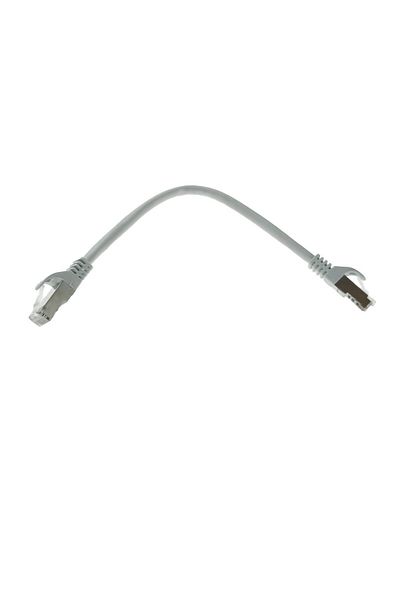 Lanberg Network cable-patchcord CAT6 FTP, Lanberg, 2 X RJ45, 25cm, AWG26, 10Gb/s-250MHz, ethernet, gray