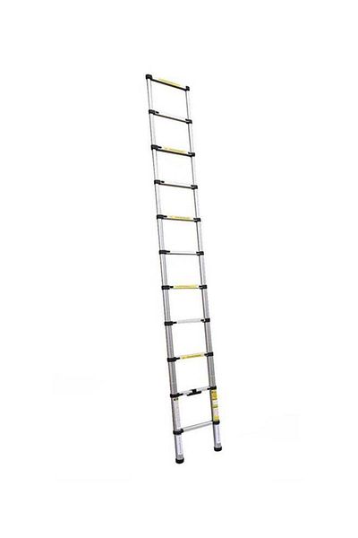 Unspecified Foldable Ladder Black/Silver 3.2 meters