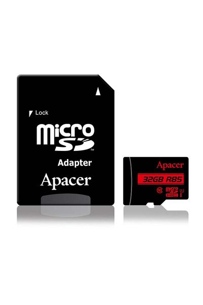 Apacer Card MicroSDHC UHS-I Apacer, 32 GB, clasa 10 cu adaptor SD