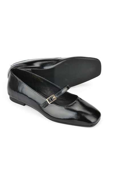 Ziya , Balerini de damă din piele naturală 1531054Z3443 Negru