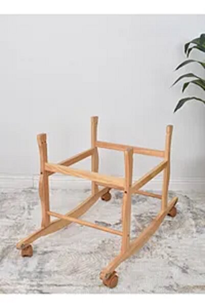 Fun Moment Rattan Moses Basket with Wheeled Base