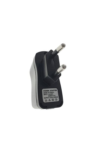 OEM Încărcător USB KY-728 la Priza Rețea EU - 5V/1A, Negru - Compact & Universal