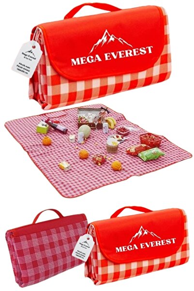 Mega Everest Taşınabilir Piknik Matı Plaj Örtüsü Su Geçirmez Leke Tutmaz 160x...